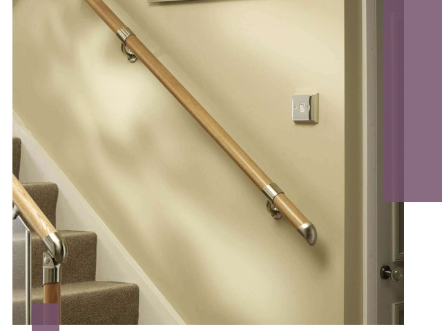 Монтаж пристенных поручней профессионально в Владимире