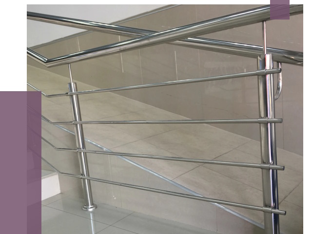 Изготовление поручней из нержавеющей стали в Владимире