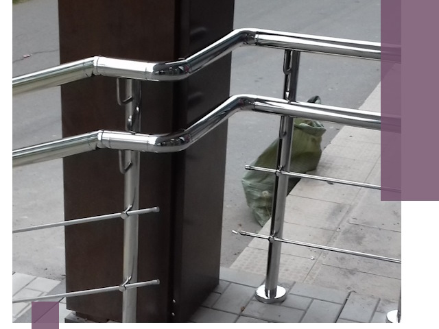 Монтаж поручней из нержавеющей стали в Владимире качественно и быстро